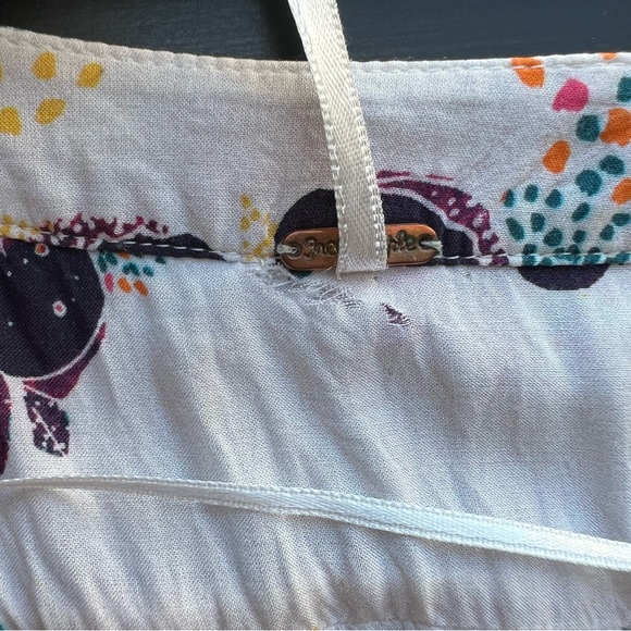 Free People Tuscan Dreams Tunic Blouse Size XS - Picture 8 of 11